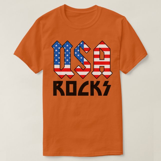 4. Juli Unabhängigkeitstag T-Shirt (Design vorne)