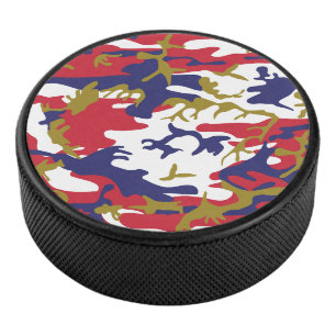 4. Juli, Unabhängigkeitstag, Tarnung Gold Eishockey Puck