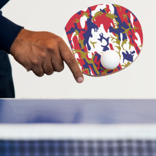4. Juli, Unabhängigkeitstag, Tarnung Gold Tischtennis Schläger