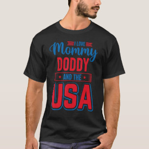 4. Juli Unabhängigkeitstag US-amerikanische Flagge T-Shirt