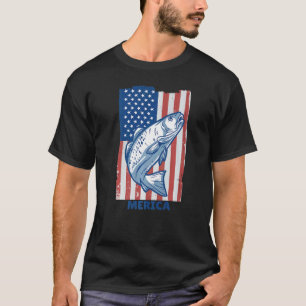 4. Juli Unabhängigkeitstag USA Amerikanisches Ange T-Shirt