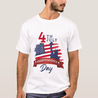 4. Juli Unabhängigkeitstag USA T-Shirt