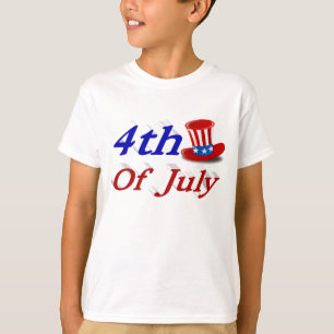 4. Juli Uncle Sam T-Shirt