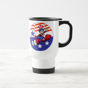 4. Juli Uncle Sam Tasse