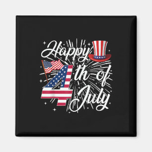 4. Juli US Flag American 4. Juli Ind. Magnet