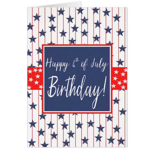 4. Juli US Flagge (Vorne)