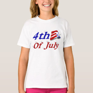 4. Juli US Flagge T-Shirt