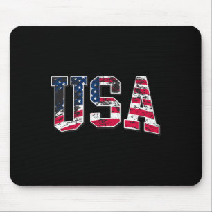 4. Juli USA-Flagge Bekleidung Uni-Erwachsene Kinde Mousepad