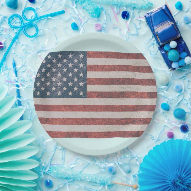 4. Juli USA Flaggen PARTY PAPER TELLER (Party)