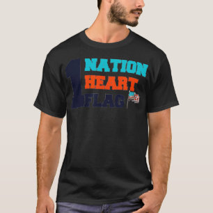 4. Juli USA Patriotic American T-Shirt