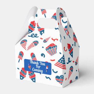 4. Juli Vielen Dank Geschenkschachtel