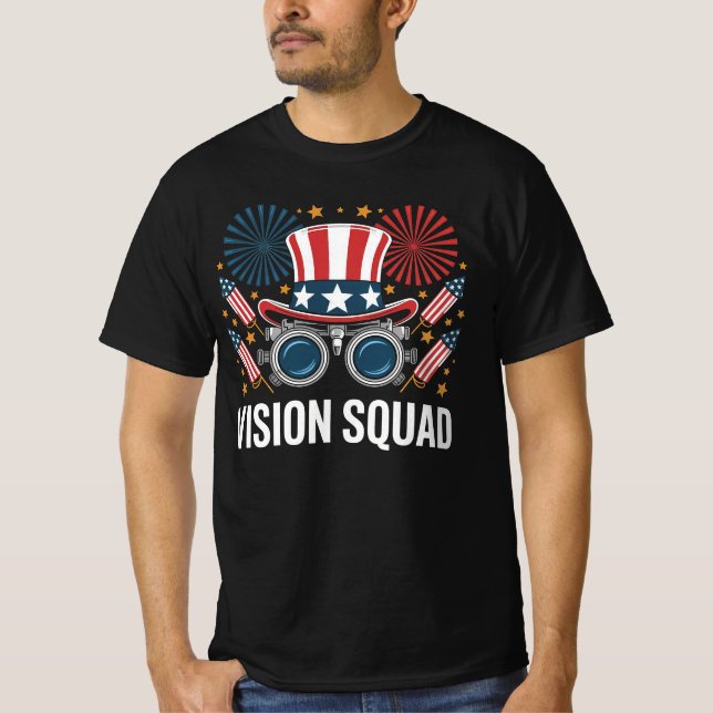 4. Juli Vision Squad T-Shirt (Vorderseite)