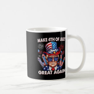 4. Juli wieder groß Trump 4. Juli Ju Kaffeetasse
