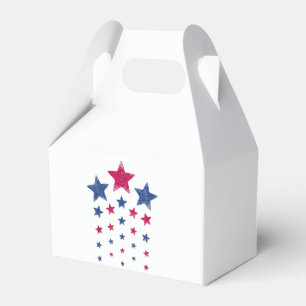 4. Juli Women Men Kids Niedlich USA Patriotic Star Geschenkschachtel