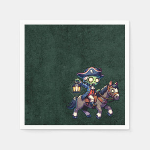 4. Juli Zombie Serviette