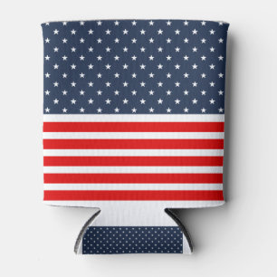4. july-amerikanische Flagge Dosenkühler