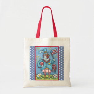 4. JULY ROOSTER, CHICKEN GROCERY TOTE BAG TRAGETASCHE