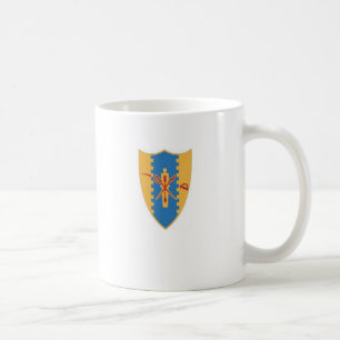 4. Kavallerie-Wappen mit gekreuzten Säbeln Tasse