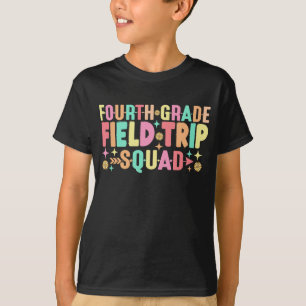 4. Klasse Feldzug Squad Funny Student Lehrer T-Shirt