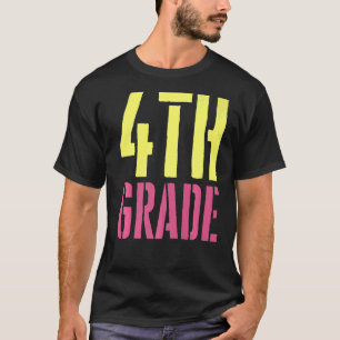 4. Klasse glücklich ersten Tag der Schule Männer F T-Shirt