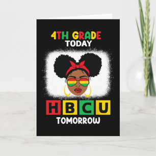 4. Klasse heute Hbcu morgen Historisch Schwarze C Karte
