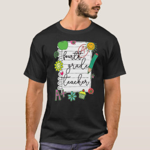 4. Klasse Lehrer Bester Vierter Lehrer T-Shirt
