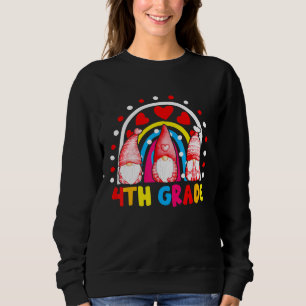4. Klasse Lehrer regnet den ersten Tag Sweatshirt