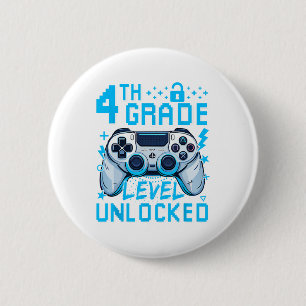 4. Klasse Level freigeschaltetes Videospiel erster Button