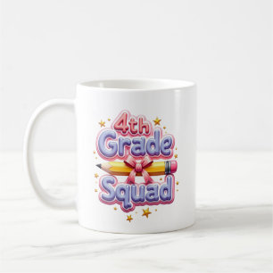 4. Klasse Squad Back to School Kaffeetasse