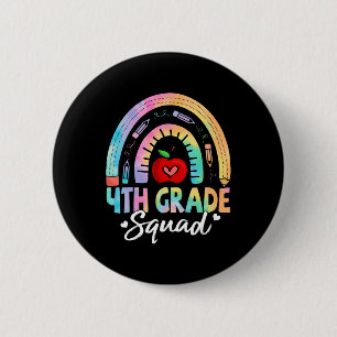 4. Klasse Squad zurück zur Schule Vierte Klasse Te Button