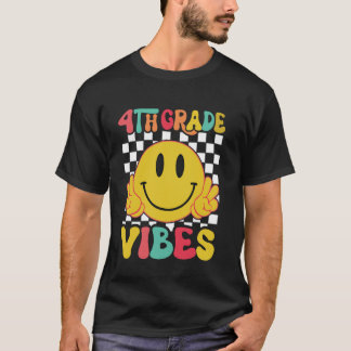 4. Klasse Vibes Erster Tag Lehrer Studierende zurü T-Shirt