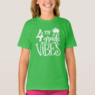 4. Klasse Vibes Zurück zur Schule T-Shirt