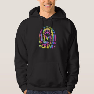 4. Klassen Crew Lehrer Tie Dye Zurück in die Schul Hoodie