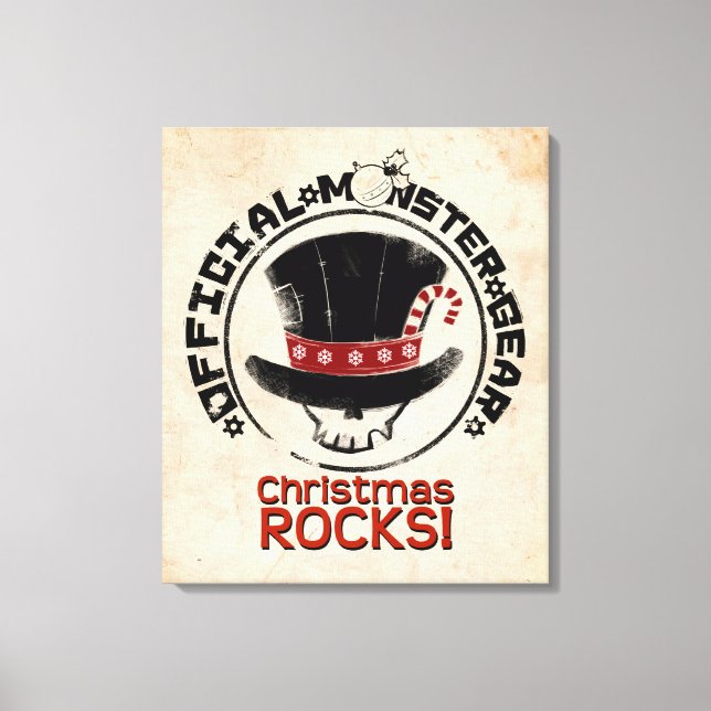 4 Kleine Monster - Andy Holiday Leinwanddruck (Vorderseite)