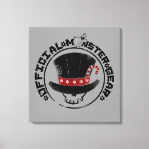 4 Kleine Monster - Andy Holiday Logo Leinwanddruck