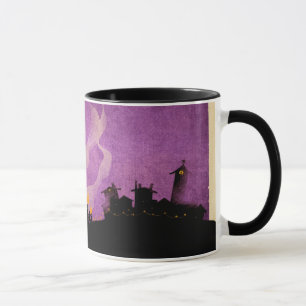 4 kleine Monster - Halloween-Nacht Tasse
