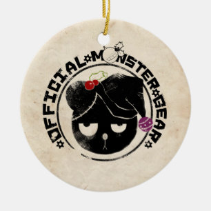 4 kleine Monster - Michael-Feiertags-Logo Keramikornament