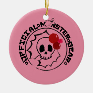 4 kleine Monster - Nessa Feiertags-Logo Keramik Ornament