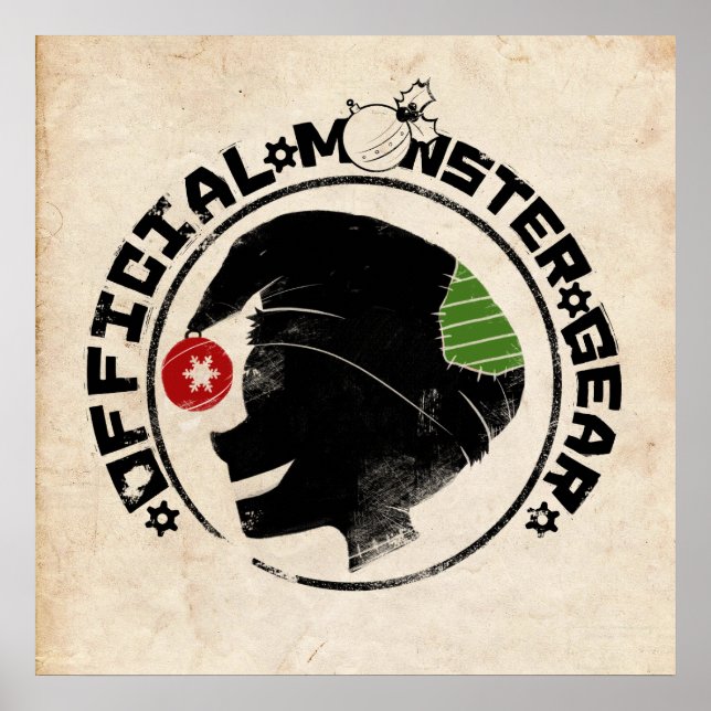 4 Kleine Monster - Nigel Holiday Logo 2 Poster (Vorne)