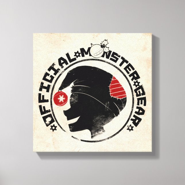 4 Kleine Monster - Nigel Holiday Logo Leinwanddruck (Vorderseite)