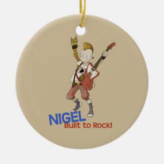 4 kleine Monster - Nigel Keramikornament