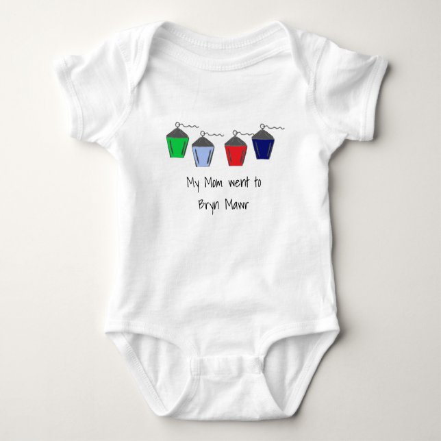 4 Laternen Mama Bryn Mawr, Baby Bodysuit Baby Strampler (Vorderseite)