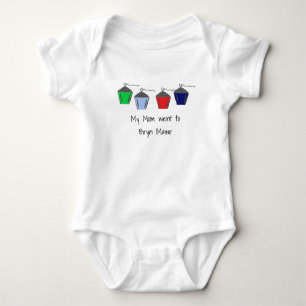 4 Laternen Mama Bryn Mawr, Baby Bodysuit Strampler