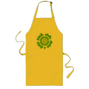4 Leaf Clover Apron Lange Schürze