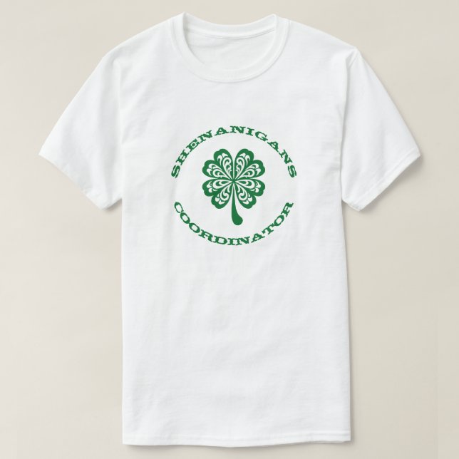 4 Leaf Clover - Koordinator Shenanigans T-Shirt (Design vorne)