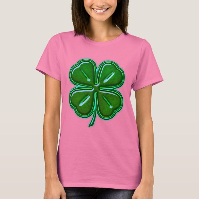 4 Leaf Klee 6 T - Shirt (Vorderseite)