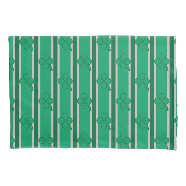 4 Leaf Klee Kissenbezug (Vorderseite)