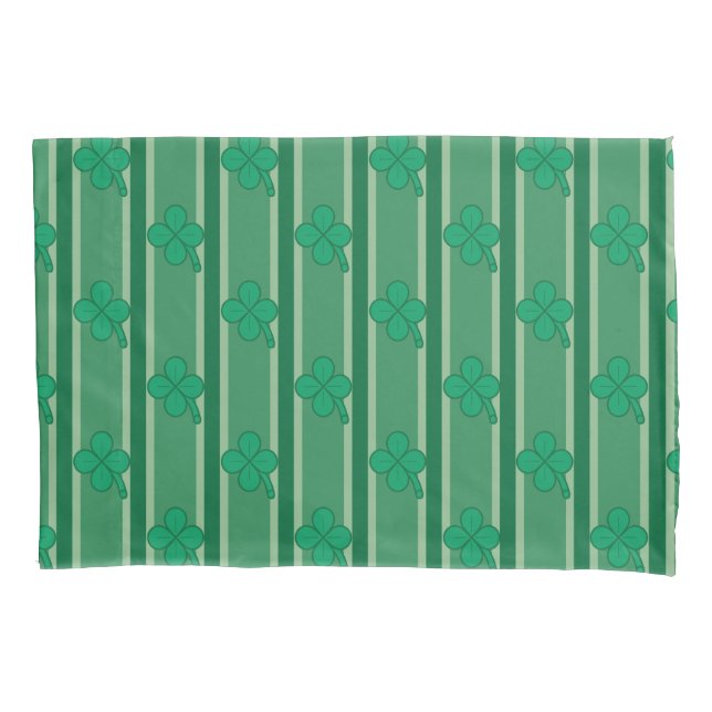 4 Leaf Klee Kissenbezug (Vorderseite)