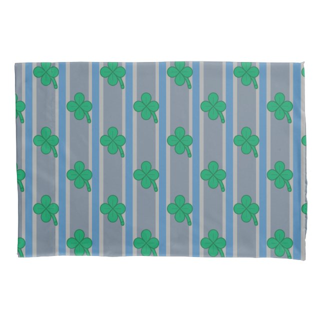 4 Leaf Klee Kissenbezug (Vorderseite)