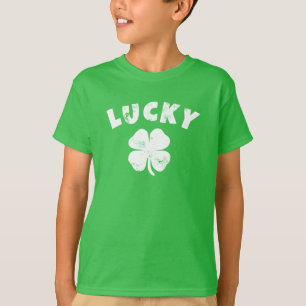 4 Leaf Lucky Clover St. Patrick's Day T - Shirt
